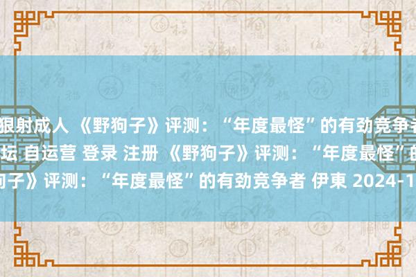 狠狠射成人 《野狗子》评测：“年度最怪”的有劲竞争者\＂/> 主站 商城 论坛 自运营 登录 注册 《野狗子》评测：“年度最怪”的有劲竞争者 伊東 2024-11-0...