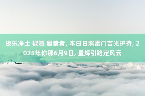极乐净土 裸舞 属猪者， 本日日照雷门吉光护持， 2025年你那6月9日， 星辉引路定风云